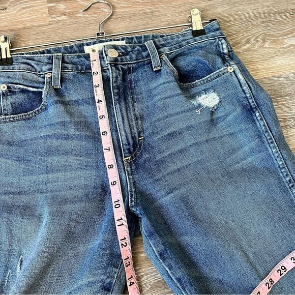 AMO high rise twist loverboy jeans cropped‎ ankle - Picture 5 of 9